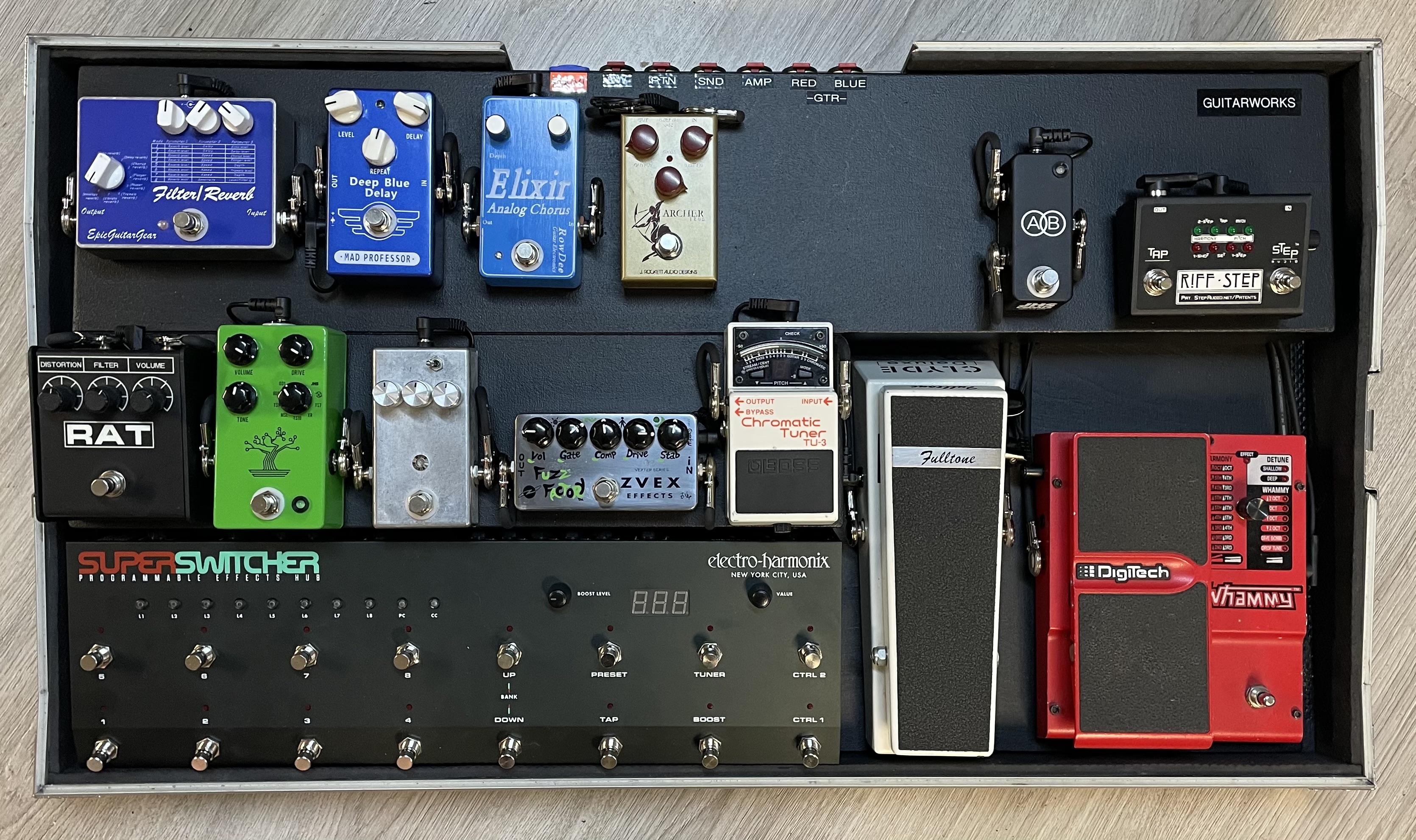 pedal board